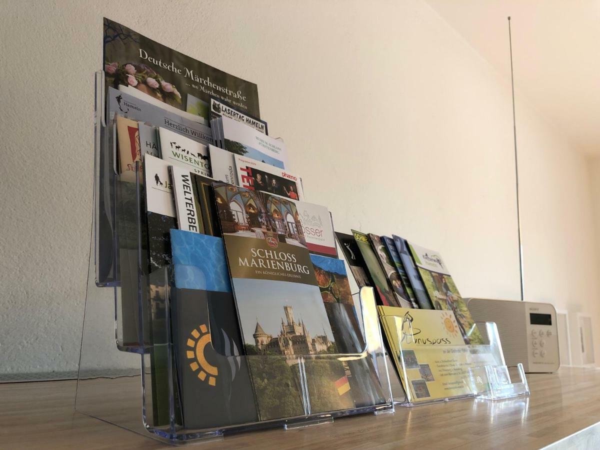 Ferienwohnung Schleusenhaus Hameln ฮาเมลน์ ภายนอก รูปภาพ