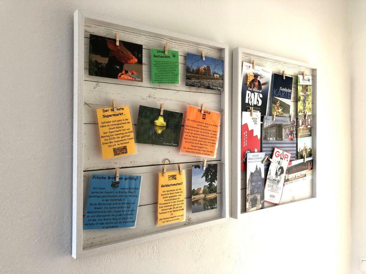 Ferienwohnung Schleusenhaus Hameln ฮาเมลน์ ภายนอก รูปภาพ